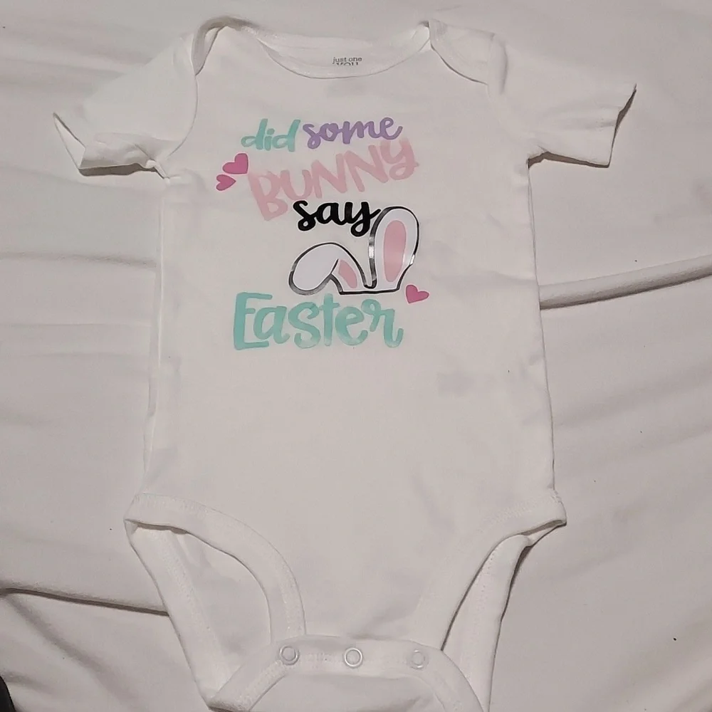DID some bunny say Easter Carter's one piece size 18M new without tag never worn